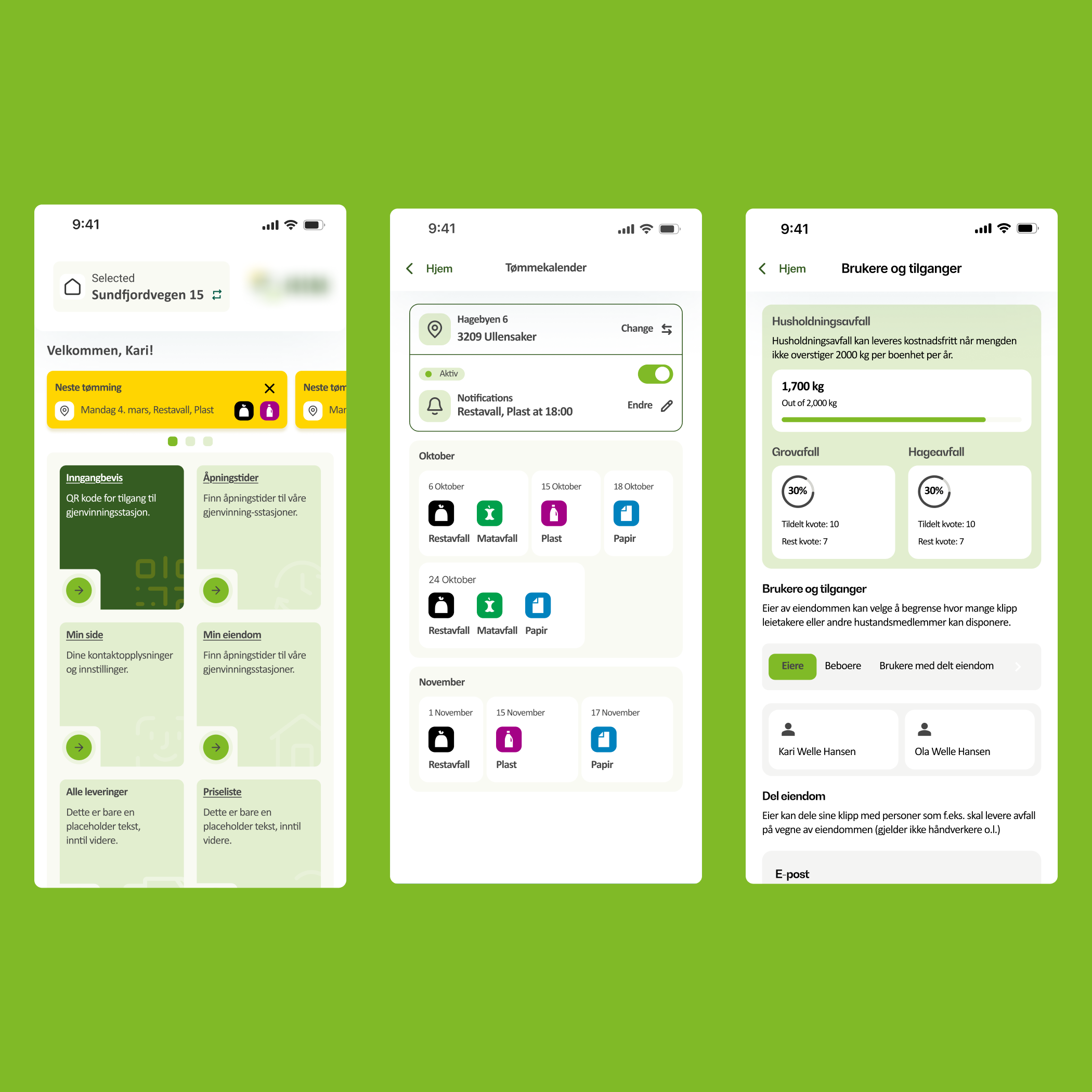 Municipality app examples